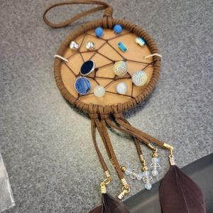 Dream Catcher with 6 Pair of Earrings